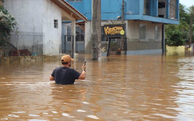Enchente no bairro Santo Afonso | abc+