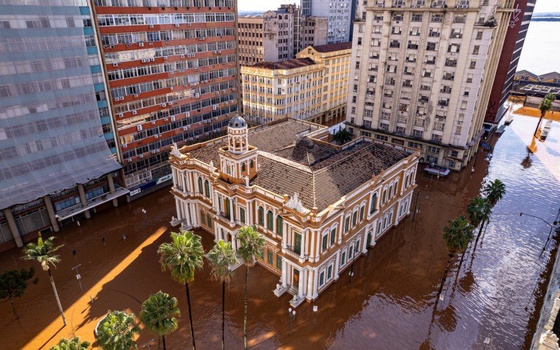 Porto Alegre no dia 6 de maio castigada pelas chuvas inundando grande parte da capital Gaucha | abc+