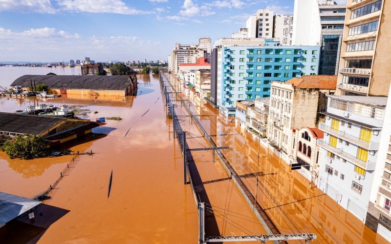 Porto Alegre no dia 6 de maio castigada pelas chuvas inundando grande parte da capital Gaucha | abc+