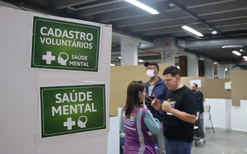 Atendimento de saúde no abrigo da Fenac para abrigados da enchente  | abc+