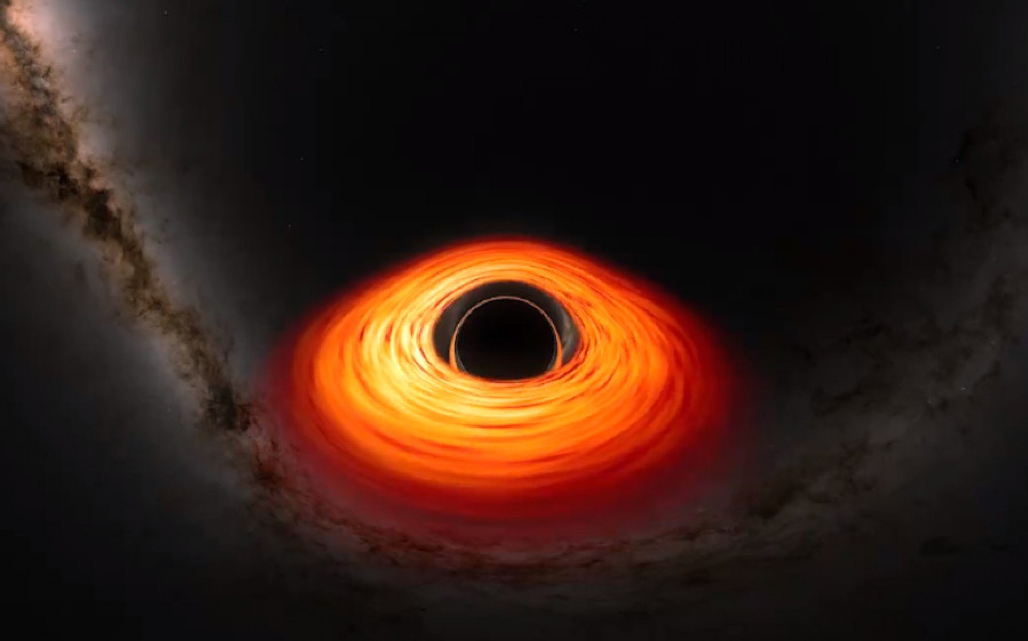 Como seria cair dentro de um buraco negro? Veja vídeo da Nasa