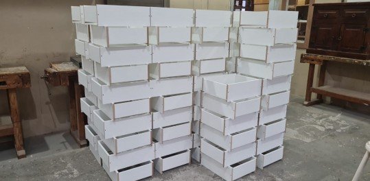 Móveis serão feitos em MDF 18mm
