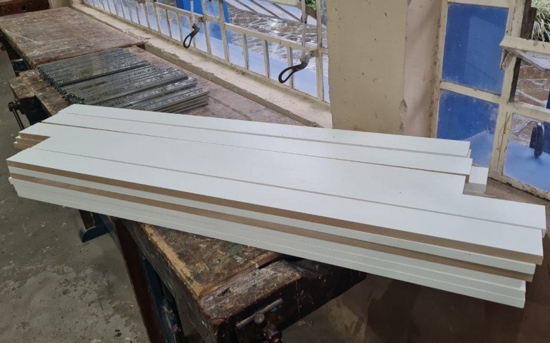 Móveis serão feitos em MDF 18mm