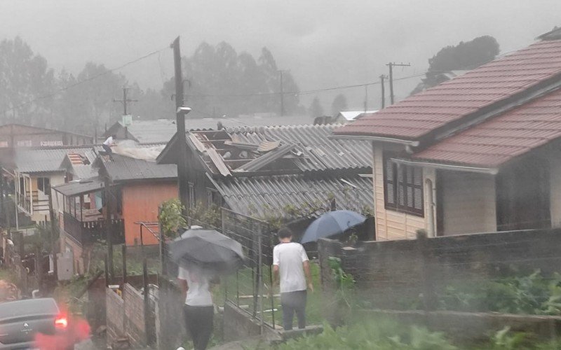 Tornado provocou destelhamentos em Cambará do Sul | abc+