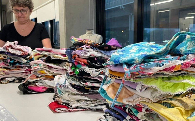 Curso de Moda do Senac é responsável pela confecção de roupas íntimas para vítimas da enchente | abc+