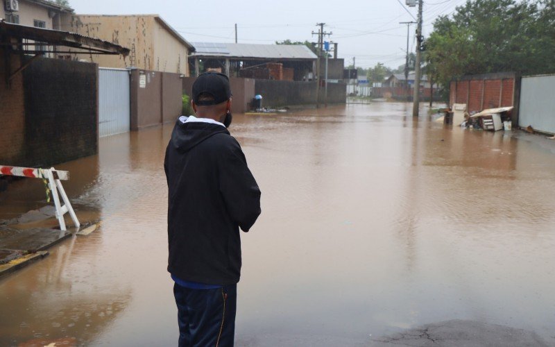 Bairro Barrinha, em Campo Bom, enfrenta nova enchente | abc+