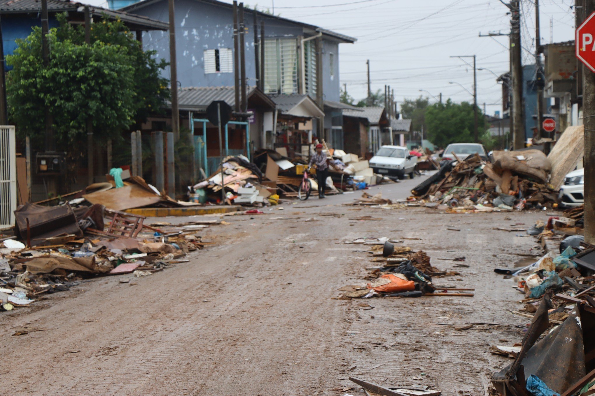 Bairro Canudos foi fortemente atingido pela enchente em maio | abc+