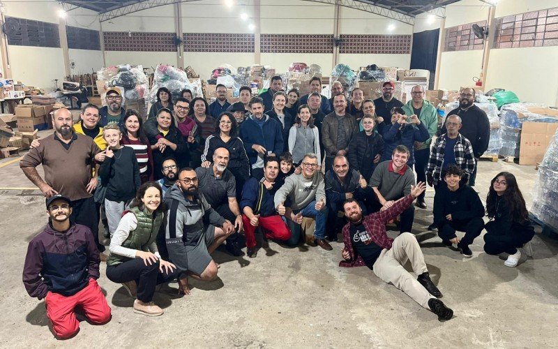 Doações vindas de Poço de Caldas/MG para a Paróquia Sagrado Coração de Jesus de Montenegro | abc+