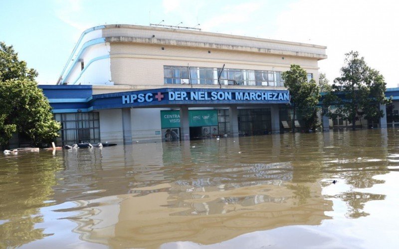 Hospital de Pronto Socorro de Canoas (HPSC) é símbolo da tragédia em Canoas