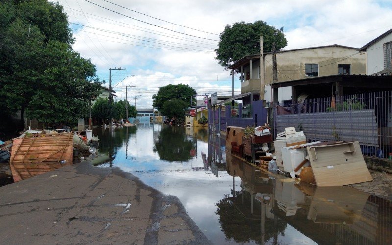 Água no Santo Afonso volta a subir em Novo Hamburgo  | abc+