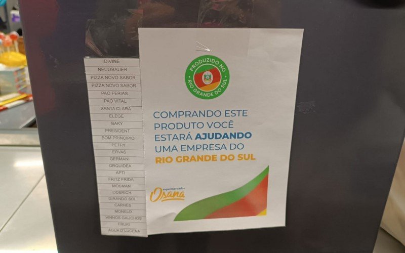 Supermercado de Novo Hamburgo tem campanha para ajudar economia gaúcha | abc+