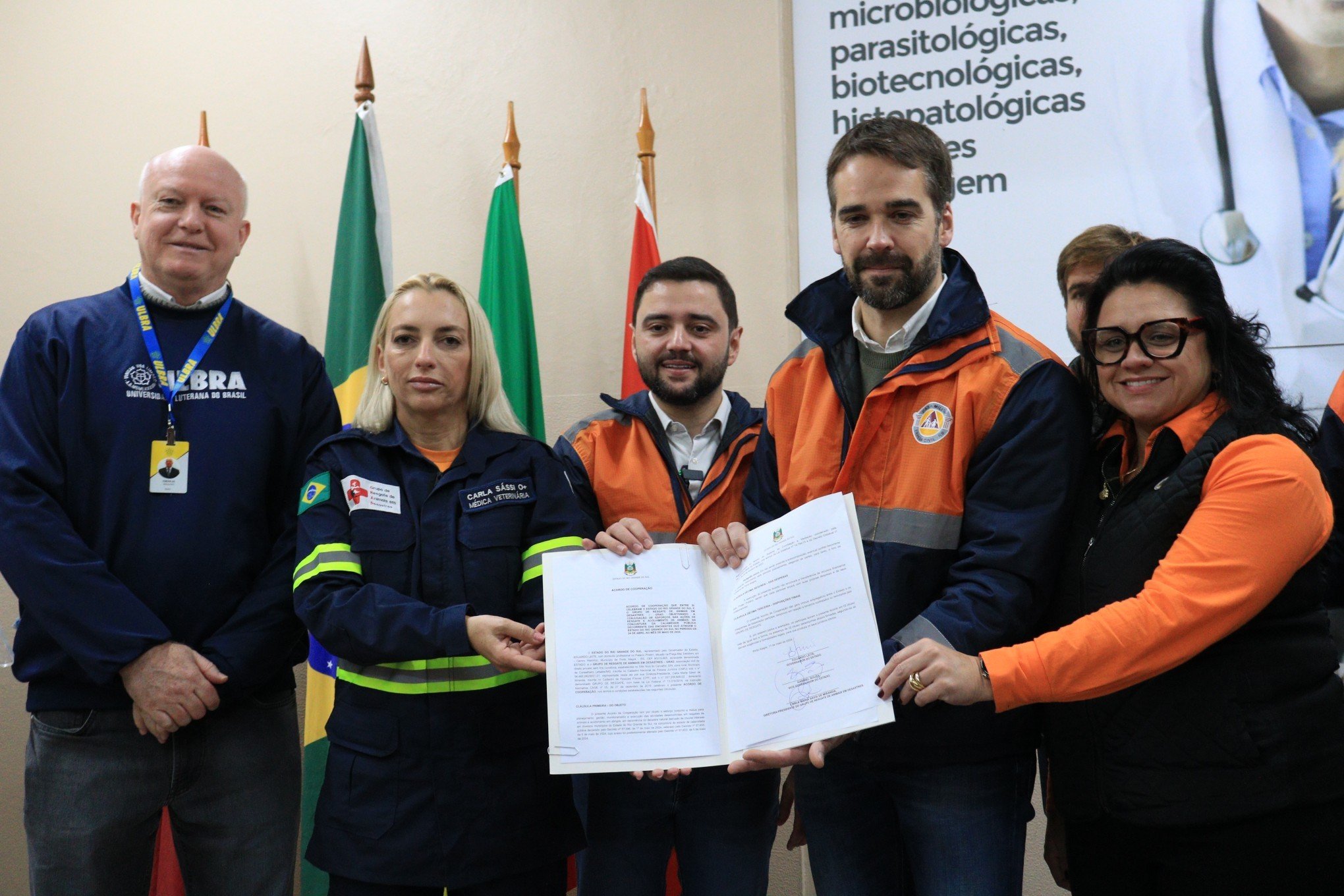 CATÁSTROFE NO RS: Governo do Estado e grupo voluntário firmam parceria para cuidar de animais resgatados da enchente