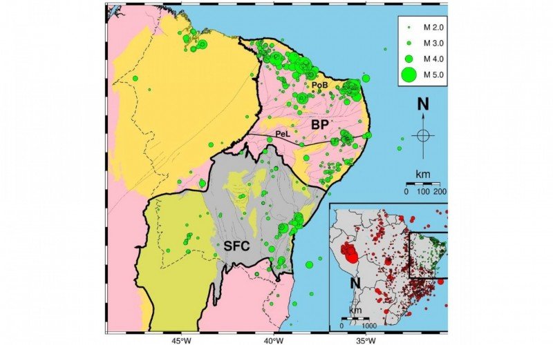 Dados da UFRN revelam que Nordeste pode sofrer com terremotos significativos, conforme a RSBR | abc+