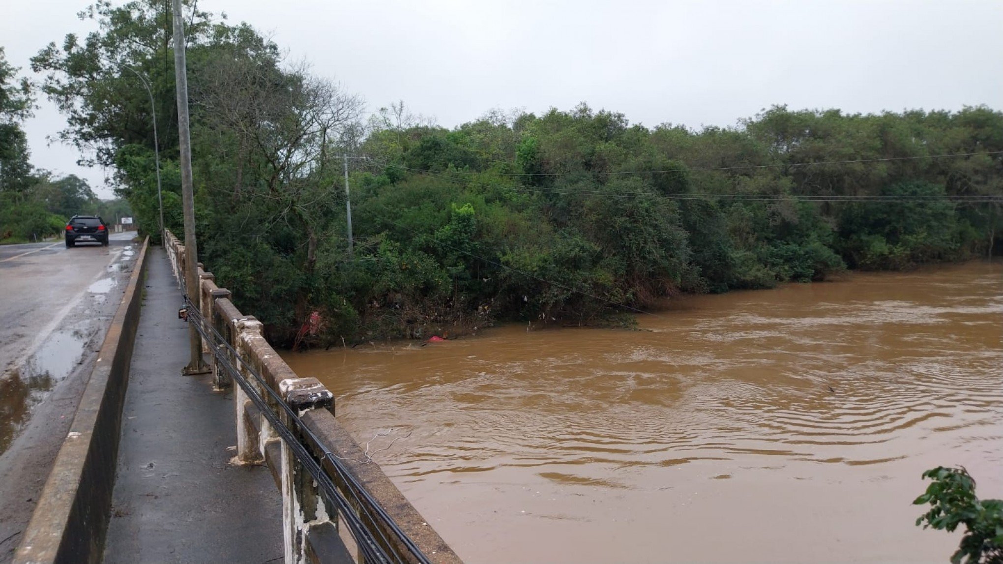 Nível do Rio dos Sinos volta a subir em Novo Hamburgo, Campo Bom e São Leopoldo; confira