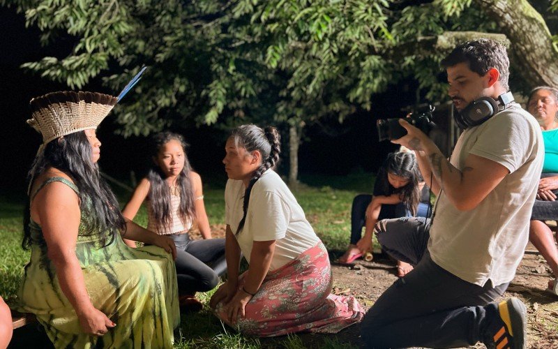 Projeto audiovisual com a comunidade Kaingang em Canela