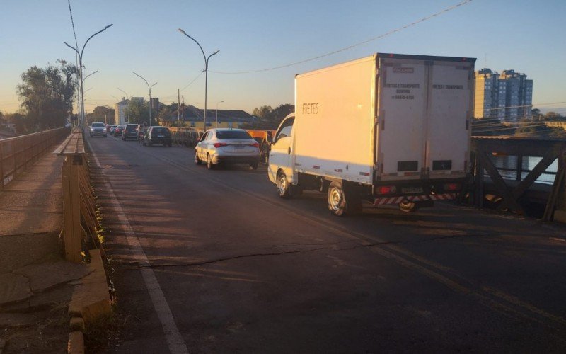 Trânsito liberado na Ponte 25 de Julho, em São Leopoldo