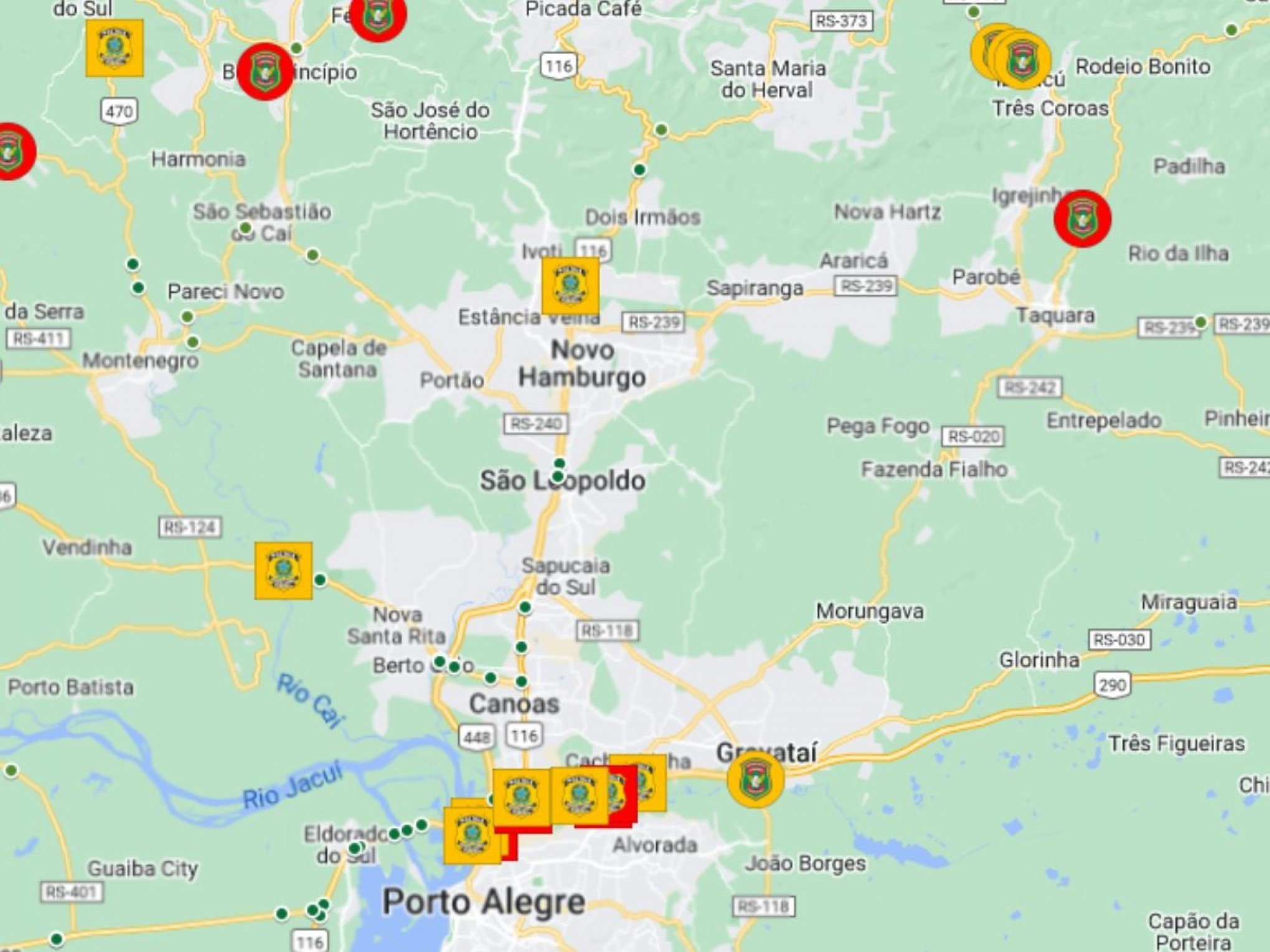CATÁSTROFE NO RS: Mais de 40 rodovias estaduais seguem com bloqueios no Estado; confira em tempo real