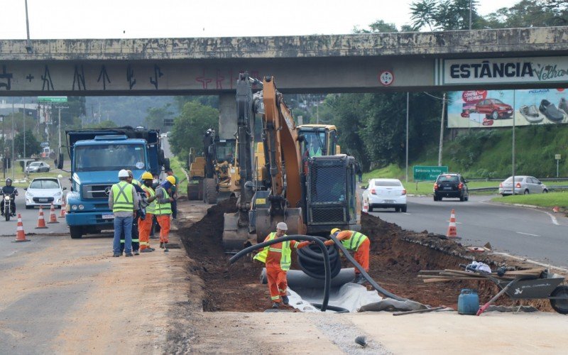 Escavações para a terceira faixa na BR-116 | abc+