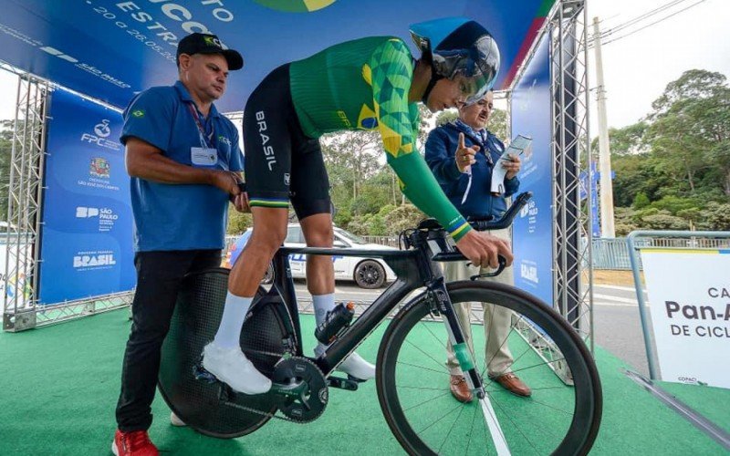 Atleta gramadense representa o município no Campeonato Pan-americano de Ciclismo de Estrada