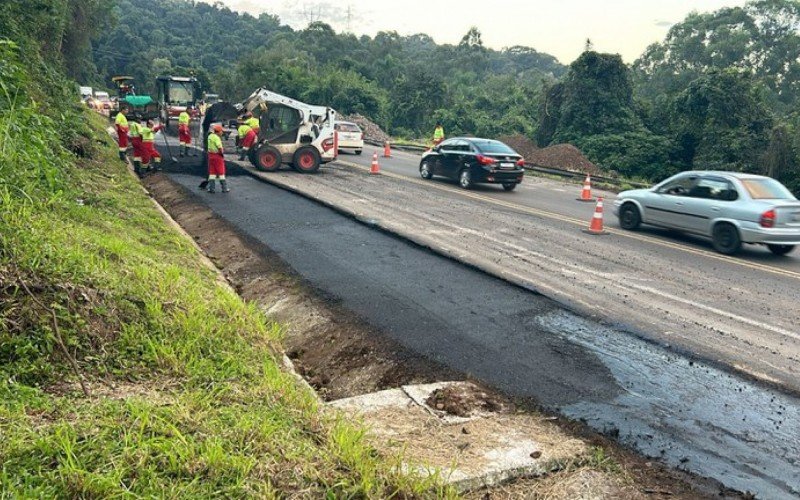 Trecho liberado na BR-116 entre Ivoti e Estância Velha  | abc+