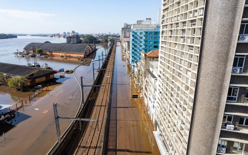 Mercado Público de Porto Alegre após a enchente em 2024 | abc+