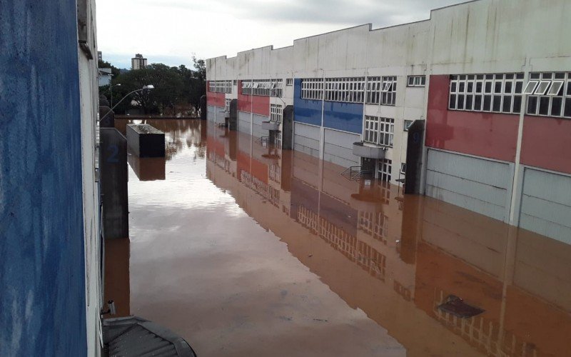 Sede do Banco de Alimentos do Vale do Sinos fica no bairro Rio dos Sinos, em São Leopoldo  