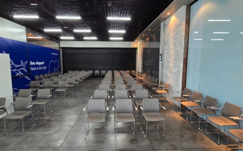 Sala de embarque da Fraport no ParkShopping Canoas | abc+