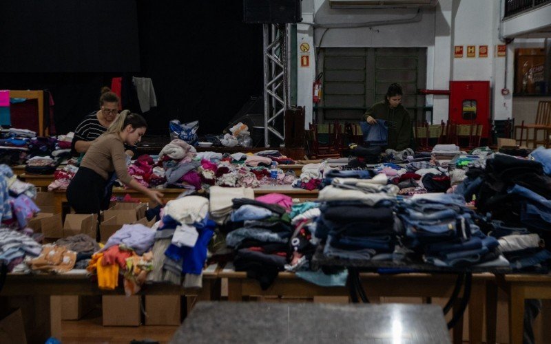 São Leopoldo organiza a retirada de doações para famílias atingidas pelas cheias