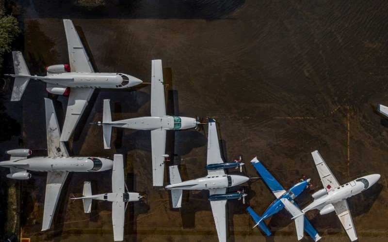 Aeroporto Internacional Salgado Filho continua com muita água da enchente | abc+