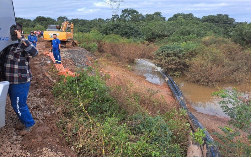 Bomba começou a funcionar neste domingo (26)