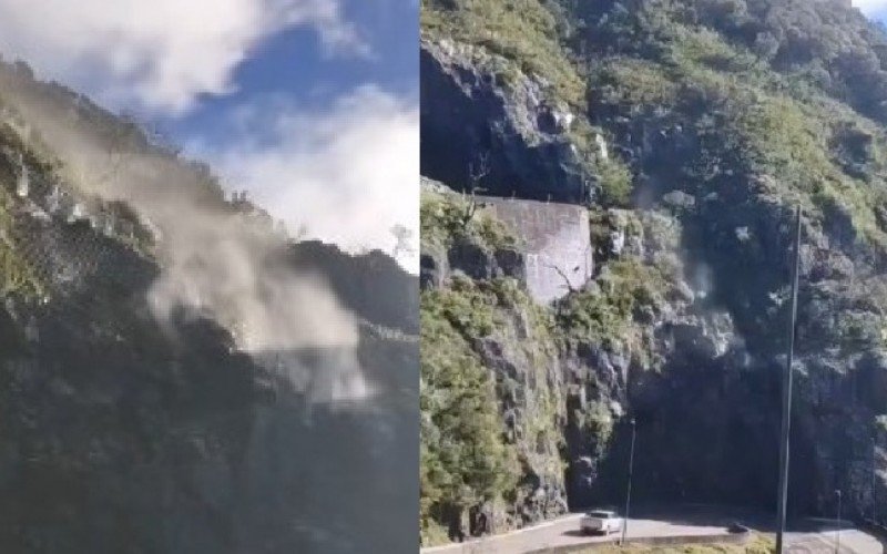 Vídeo mostra a água subindo a encosta da Serra do Rio do Rastro em Santa Catarina | abc+