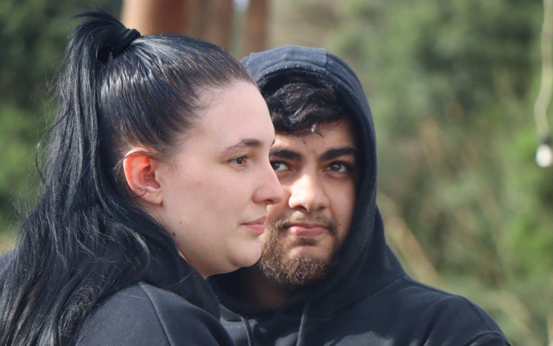 Diovana Bauer e Lucas da Silveira