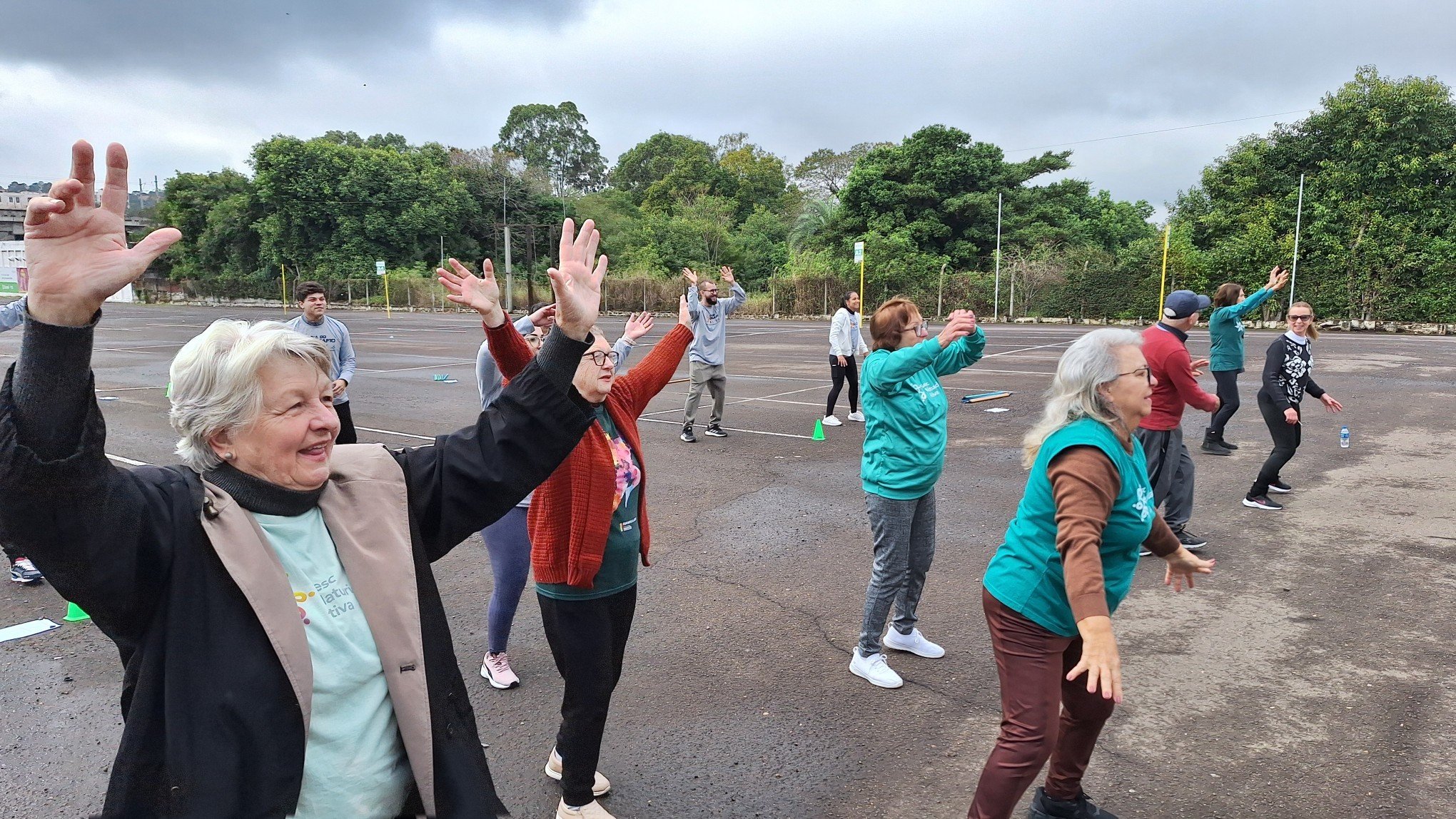 Dia para colocar o corpo e a solidariedade em movimento em Novo Hamburgo