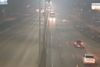 Tráfego é em mão dupla em trecho entre a PRF e as pontes do Sinos na pista interior-capital