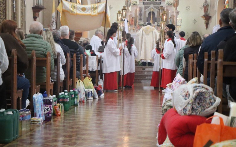 Dia de Corpus Christi é marcado pela solidariedade em Novo Hamburgo
