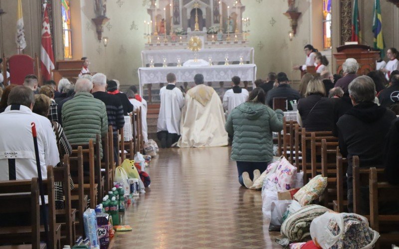 Dia de Corpus Christi é marcado pela solidariedade em Novo Hamburgo
