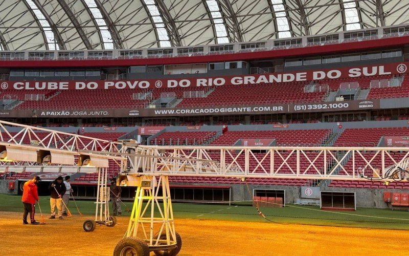 Inter divulgou novas imagens do Beira-Rio e do CT Parque Gigante