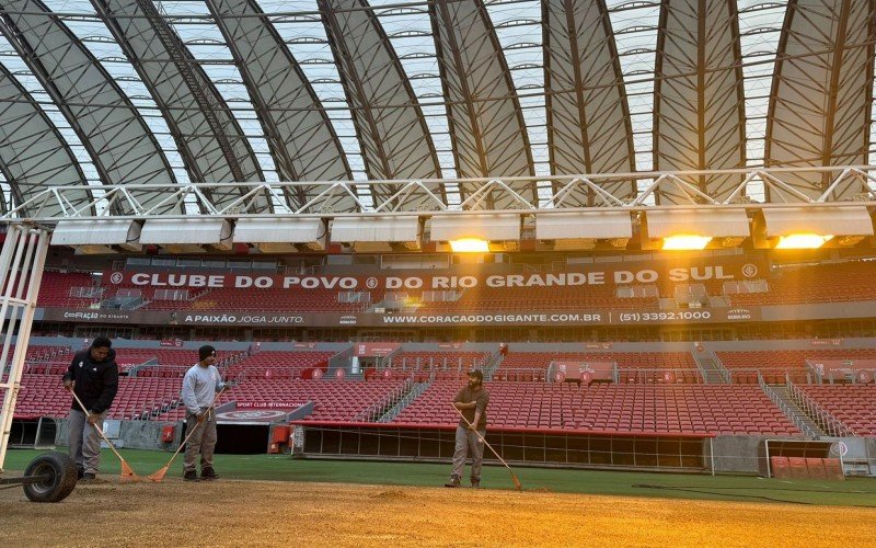 Inter divulgou novas imagens do Beira-Rio e do CT Parque Gigante