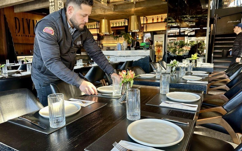 Restaurante voltando às atividades em Gramado