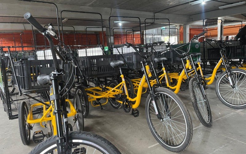 Cooper Bikes foram entregues na quarta-feira para recicladores