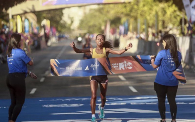 Betelhem Moges chegou foi a campeã entre as mulheres