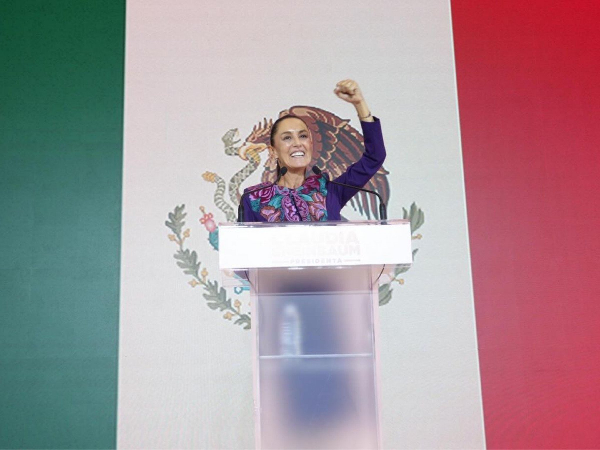 Claudia Sheinbaum será a primeira mulher a ocupar o cargo de presidente no México