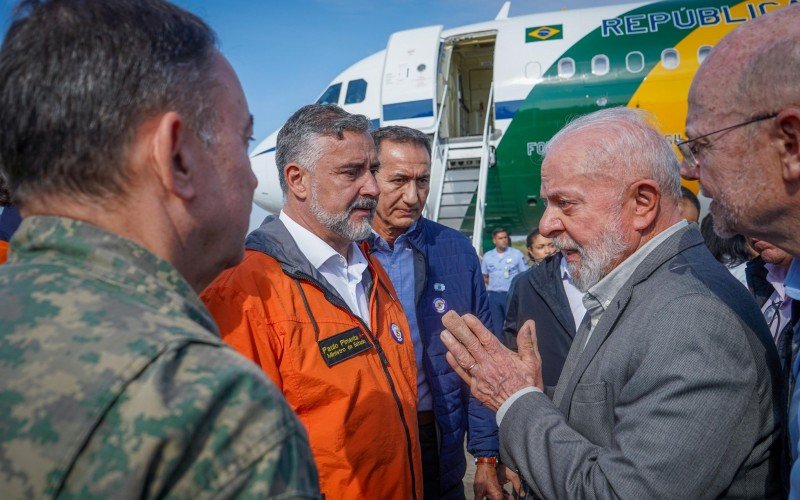 Presidente Lula faz nova visita ao Rio Grande do Sul; vídeo mostra chegada ao Vale do Taquari | abc+