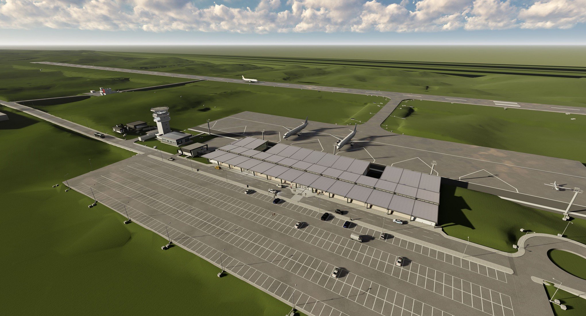 Cinco empresas são habilitadas em processo de licitação para construção do aeroporto de Vila Oliva