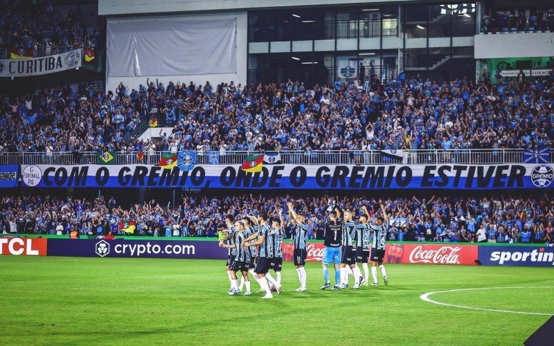 Tricolor agradece a torcida após empate no Couto Pereira  | abc+