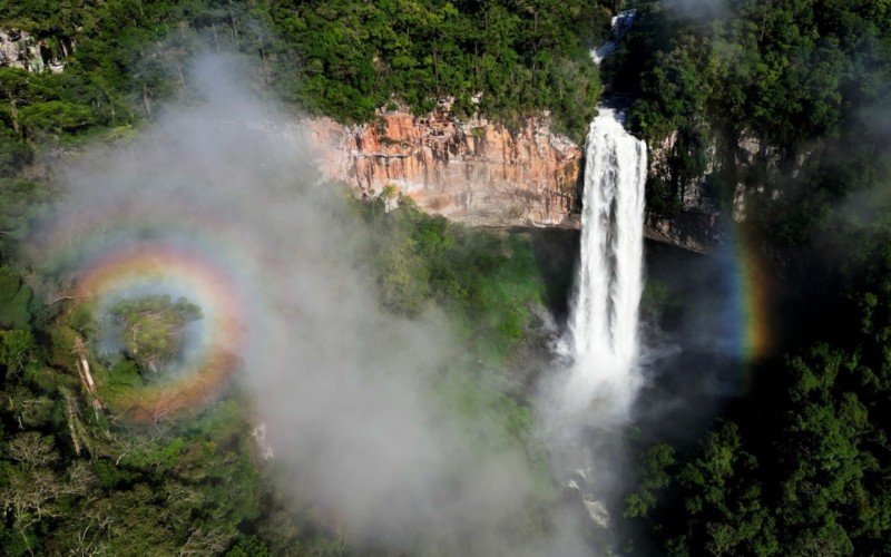 Cascata do Caracol, em Canela