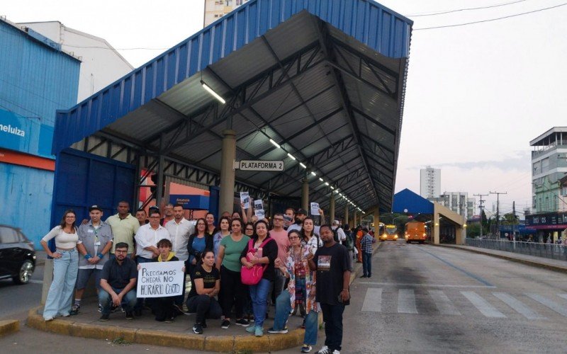 Protesto por melhorias no transporte público marca a segunda-feira em Novo Hamburgo | abc+