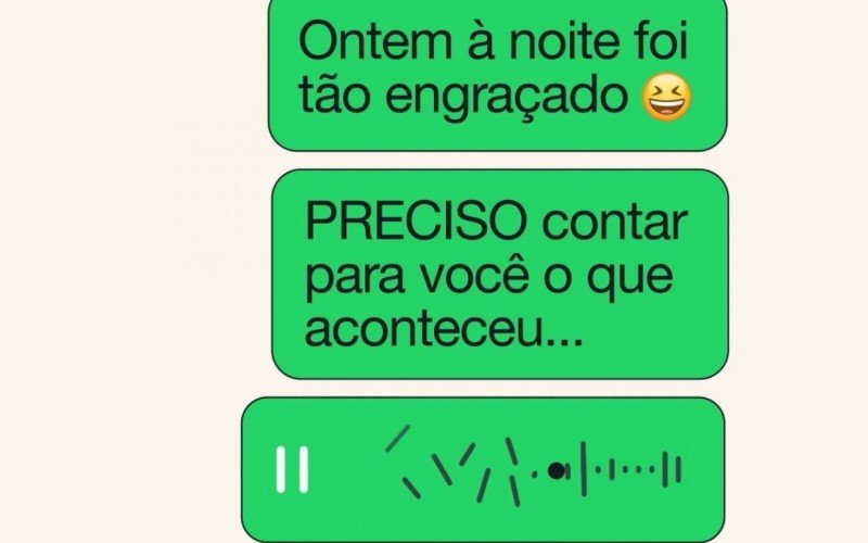 Mudança nas mensagens de áudio do WhatsApp 