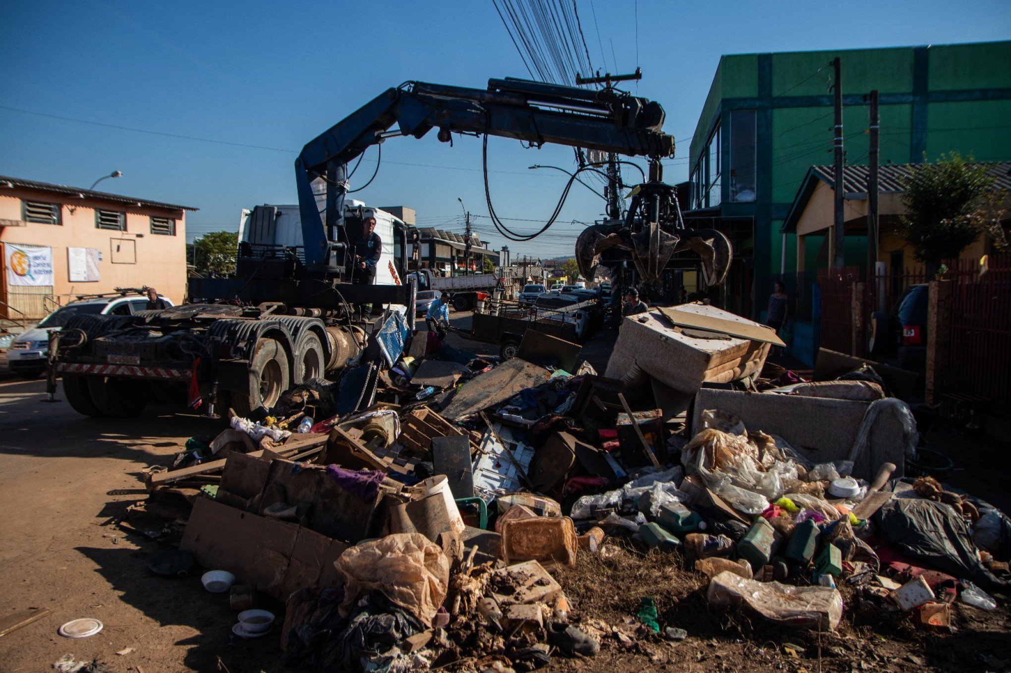 Prefeitura de São Leopoldo já recolheu mais de 234 mil toneladas de resíduos pós-cheias