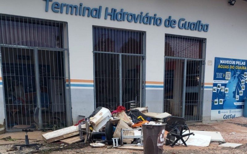 Estações da CatSul foram atingidas pela enchente do Guaíba